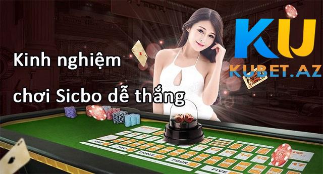 Cược Sicbo cho cửa có tỷ lệ trả tiền thưởng thấp