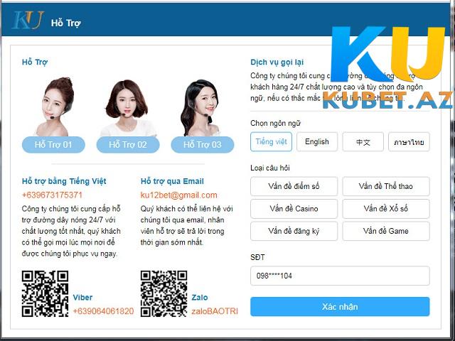 Liên hệ tới Kubet như thế nào khi nhà cái bảo trì