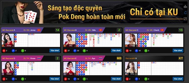 Chọn trò chơi phù hợp tại KUCasino